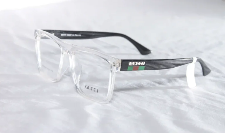 Transparent frame with black dots