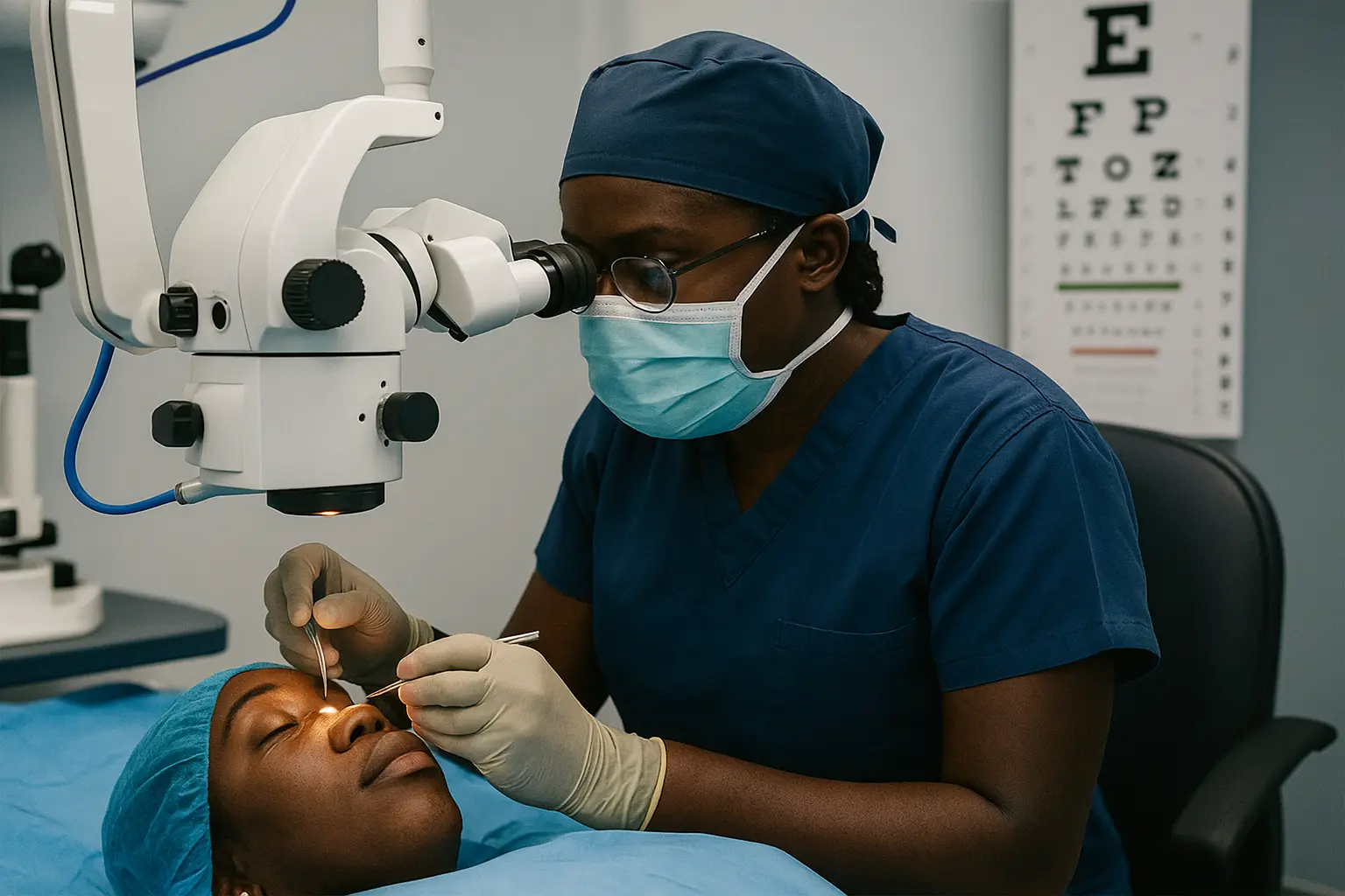 Ophthalmology background